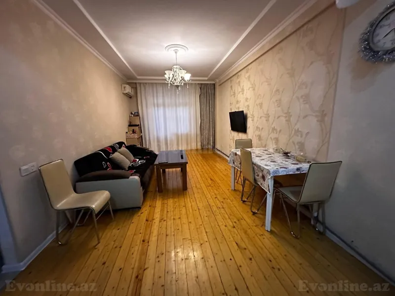 Satılır 2 otaqlı Mənzil Yeni tikili 56 m² İnşaatçılar m. - şəkil 2