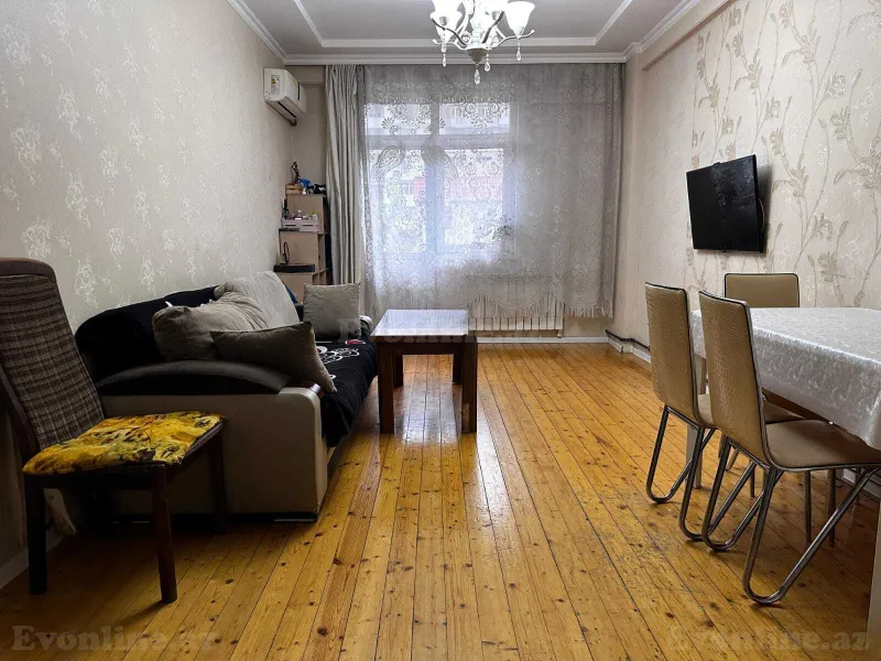 Satılır 2 otaqlı Mənzil Yeni tikili 56 m² İnşaatçılar m. - şəkil 3