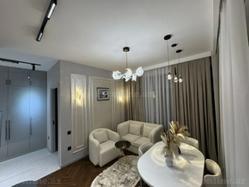 Satılır 2 otaqlı Mənzil Yeni tikili 55 m² Nərimanov r. - şəkil 3