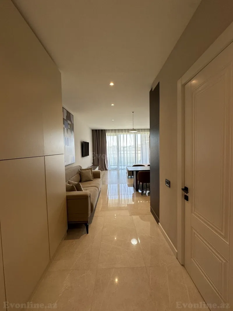 Kirayə verilir 1 otaqlı Mənzil Yeni tikili 50 m² Sea Breeze - şəkil 2