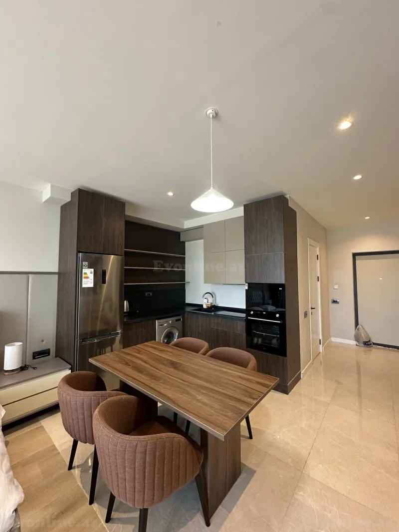 Kirayə verilir 1 otaqlı Mənzil Yeni tikili 50 m² Sea Breeze - şəkil 3