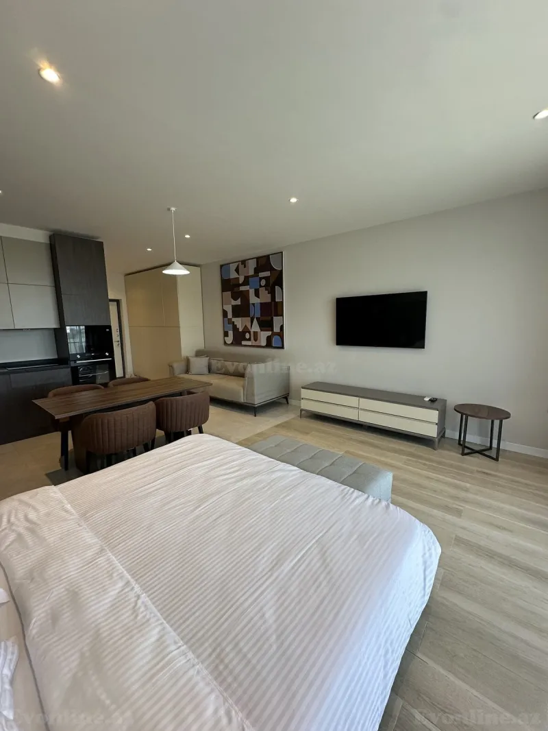 Kirayə verilir 1 otaqlı Mənzil Yeni tikili 50 m² Sea Breeze - şəkil 5