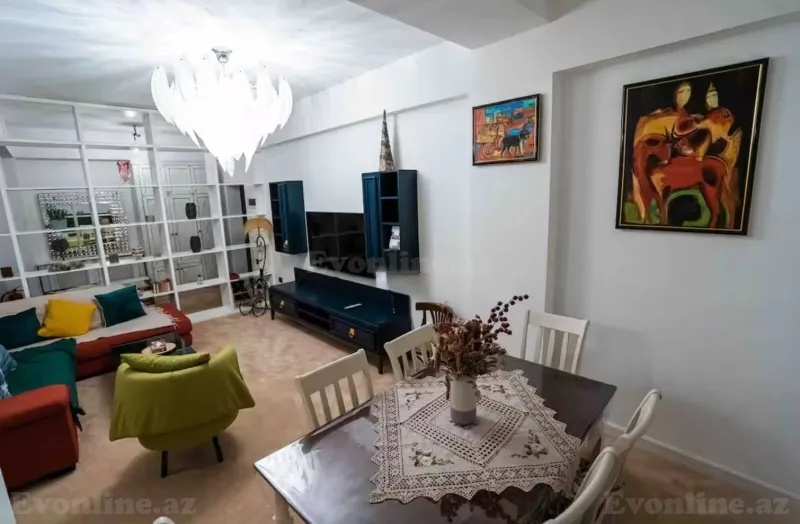 Kirayə verilir 3 otaqlı Mənzil Yeni tikili 125 m² Nəriman Nərimanov m. - şəkil 3