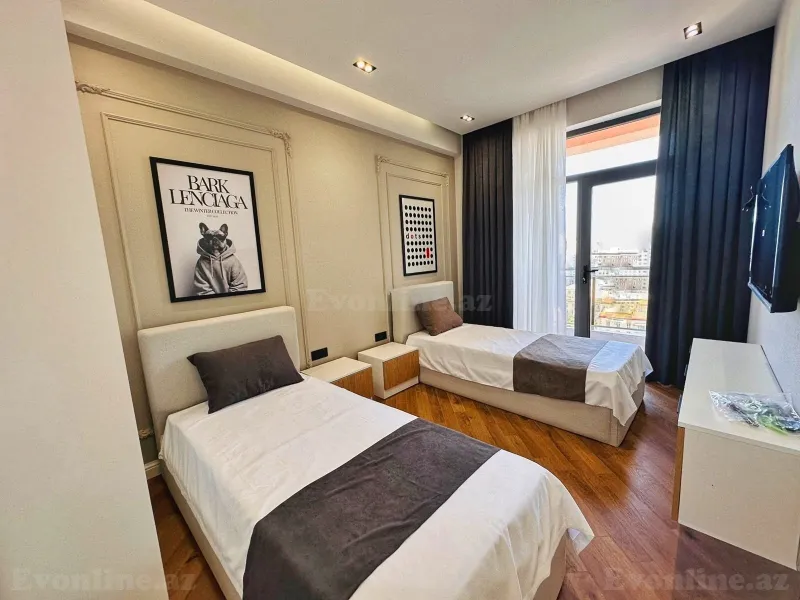 Satılır 3 otaqlı Mənzil Yeni tikili 80 m² Qara Qarayev m. - şəkil 3