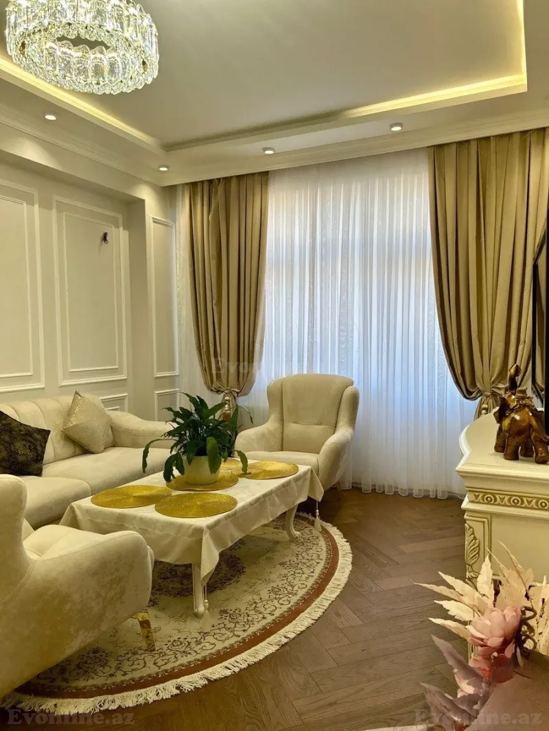 Satılır 3 otaqlı Mənzil Yeni tikili 80 m² Elmlər Akademiyası m. - şəkil 8
