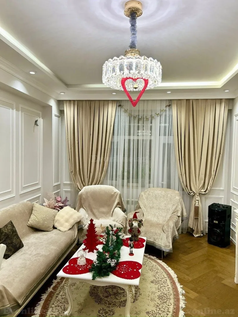 Satılır 3 otaqlı Mənzil Yeni tikili 80 m² Elmlər Akademiyası m. - şəkil 19