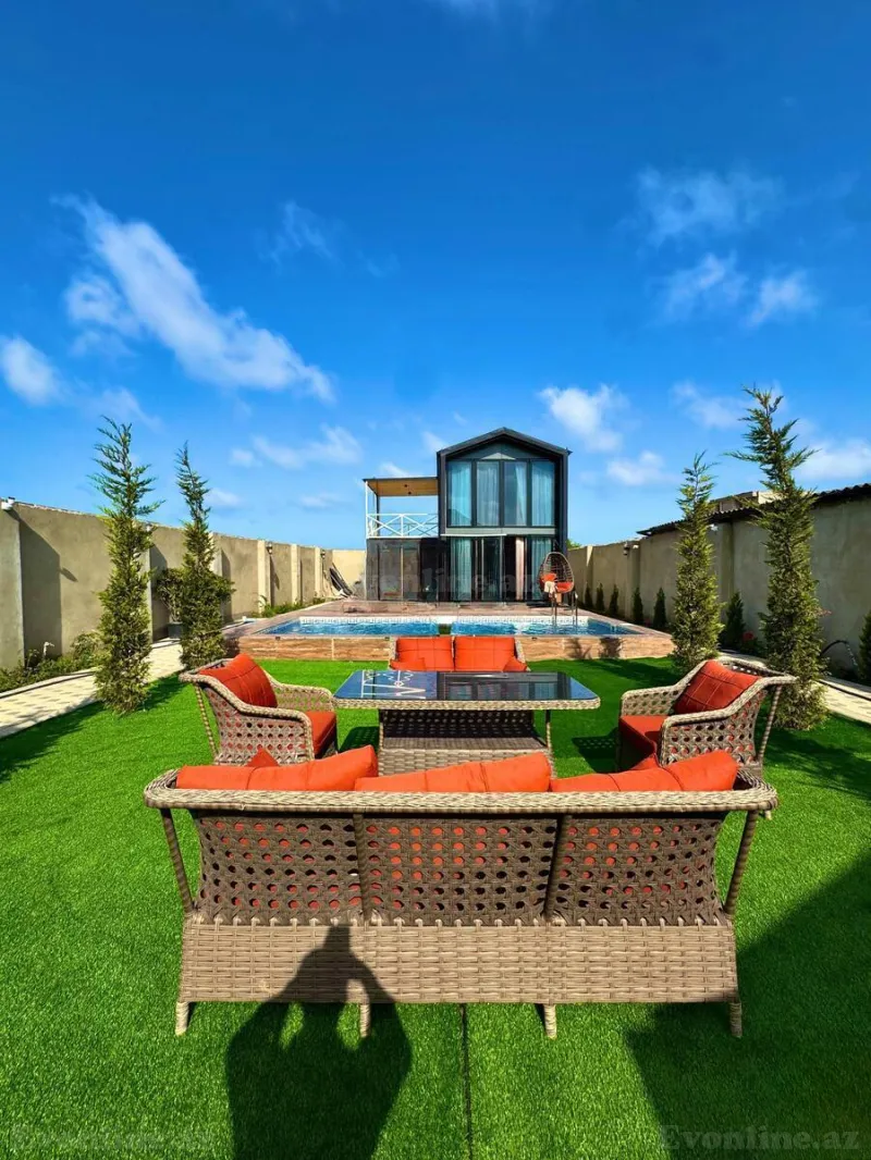4 otaqlı Həyət evi 120 m² Mərdəkan Kirayə verilir