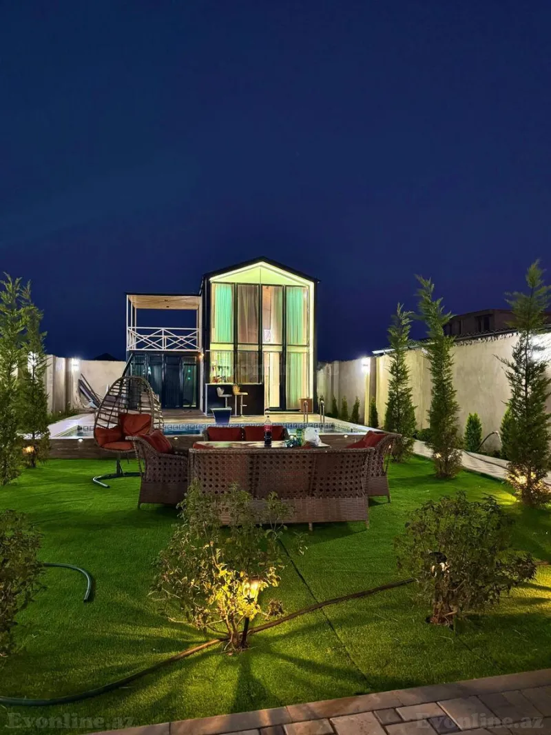 Kirayə verilir 4 otaqlı Həyət evi 120 m² Mərdəkan - şəkil 4