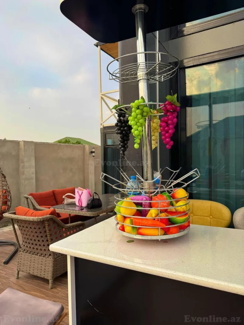 Kirayə verilir 4 otaqlı Həyət evi 120 m² Mərdəkan - şəkil 9