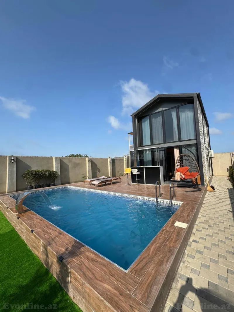 Kirayə verilir 4 otaqlı Həyət evi 120 m² Mərdəkan - şəkil 11