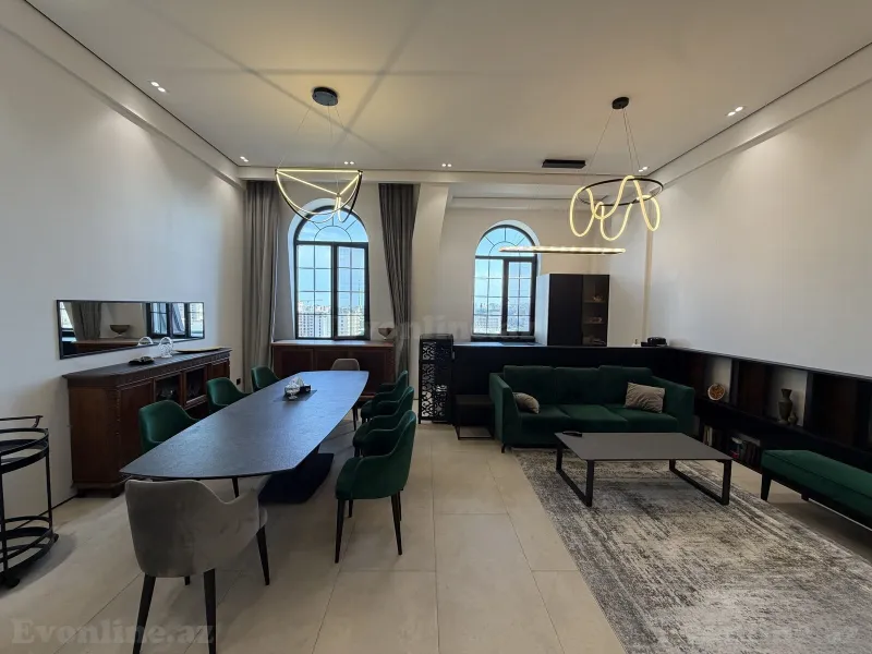 Satılır 3 otaqlı Mənzil Yeni tikili 150 m² Elmlər Akademiyası m. - şəkil 5