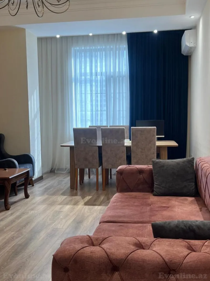 Kirayə verilir 2 otaqlı Mənzil Yeni tikili 70 m² Elmlər Akademiyası m. - şəkil 3