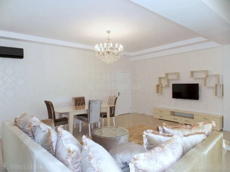 Kirayə verilir 3 otaqlı Mənzil Yeni tikili 140 m² Nəsimi r. - şəkil 8