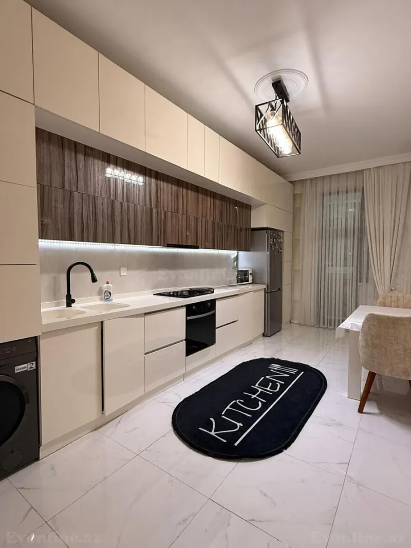 Kirayə verilir 2 otaqlı Mənzil Yeni tikili 110 m² Nəsimi m. - şəkil 5