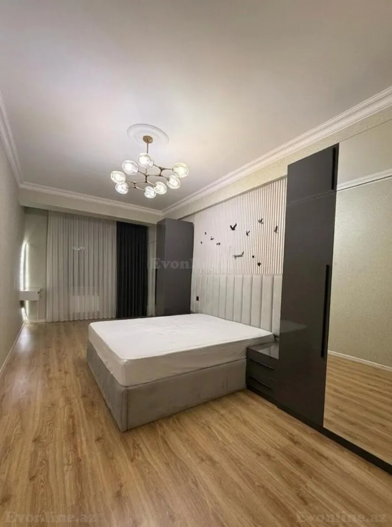 Kirayə verilir 2 otaqlı Mənzil Yeni tikili 110 m² Nəsimi m. - şəkil 6