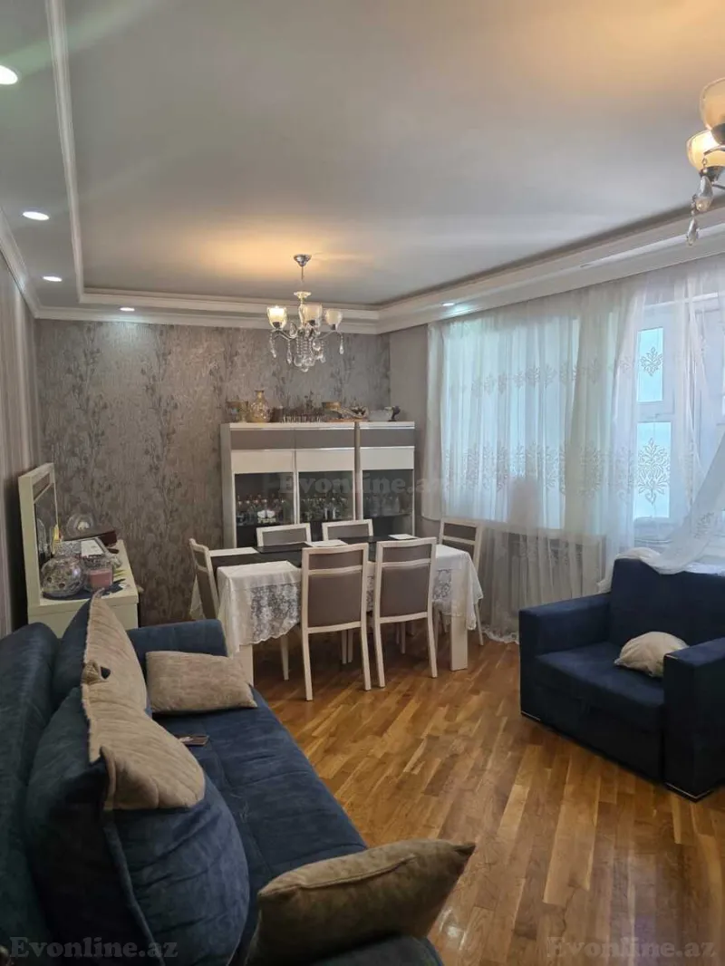 2 otaqlı Mənzil 82.3 m² Bakıxanov Satılır