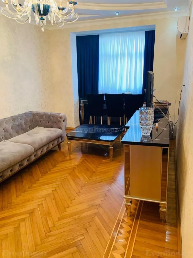 Satılır 3 otaqlı Mənzil Köhnə tikili 90 m² Nəriman Nərimanov m. - şəkil 2