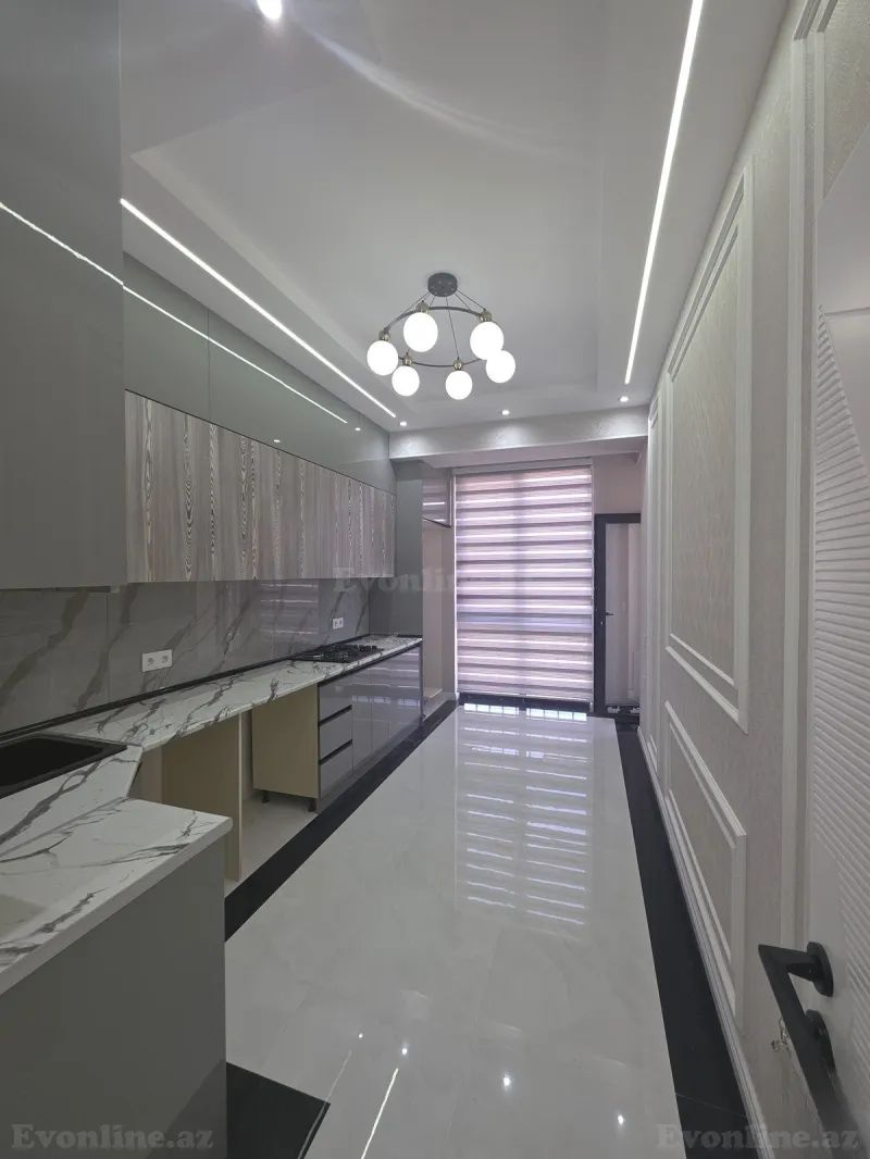 Satılır 2 otaqlı Mənzil Yeni tikili 82 m² Qara Qarayev m. - şəkil 8