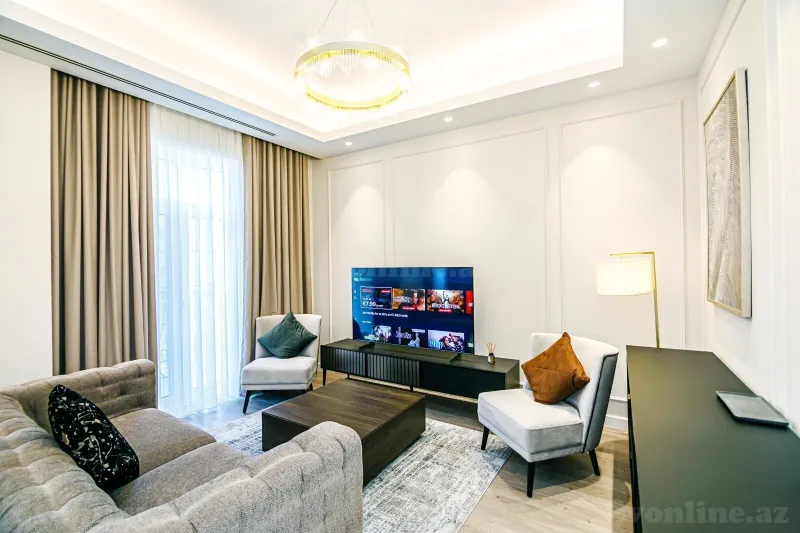 Kirayə verilir 3 otaqlı Mənzil Yeni tikili 120 m² Ağ şəhər - şəkil 3