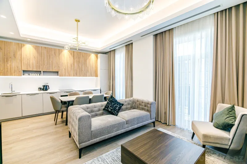 Kirayə verilir 3 otaqlı Mənzil Yeni tikili 120 m² Ağ şəhər - şəkil 5