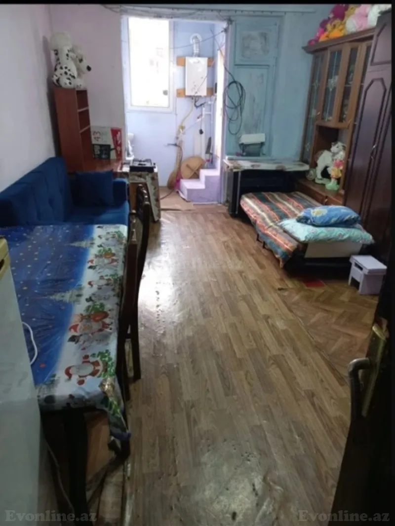 Kirayə verilir 1 otaqlı Mənzil Köhnə tikili 22 m² Elmlər Akademiyası m. - şəkil 2