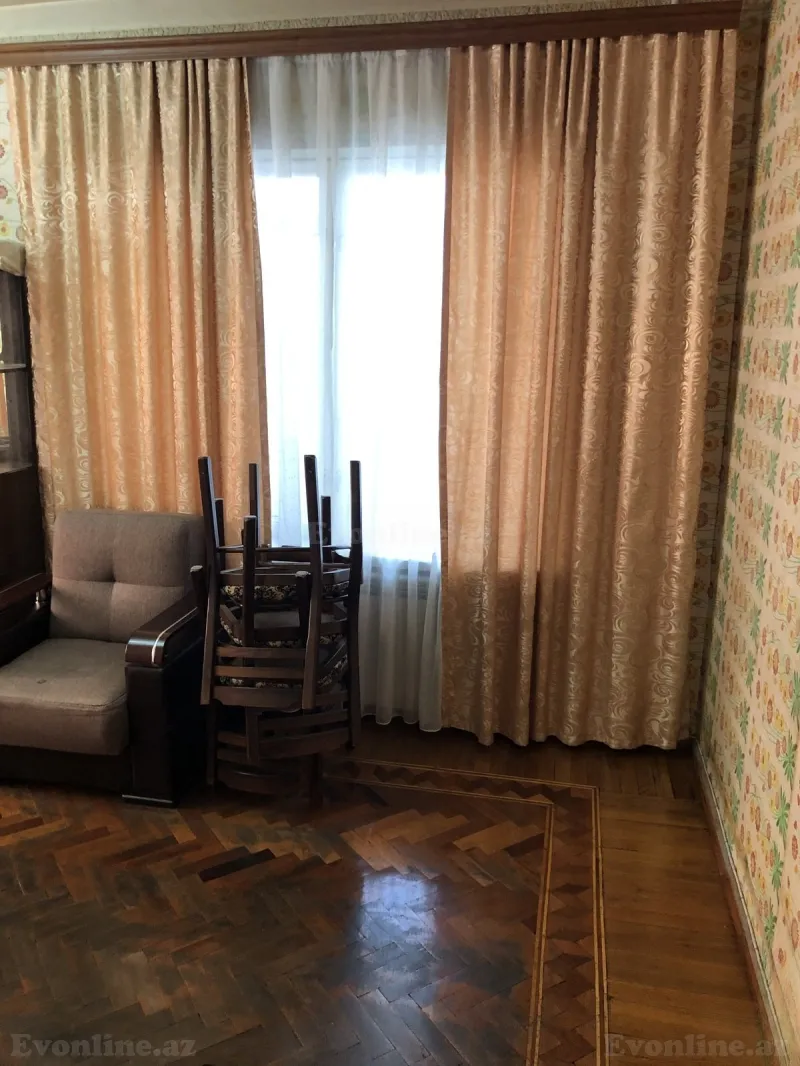 Kirayə verilir 2 otaqlı Mənzil Köhnə tikili 65 m² Əhmədli m. - şəkil 3