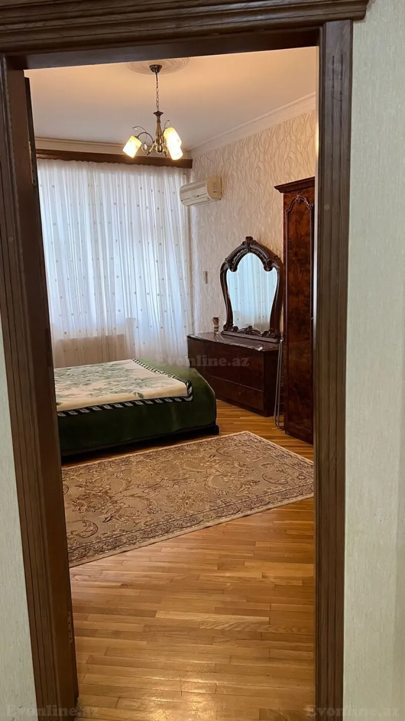 2 otaqlı Mənzil 90 m² Nərimanov r. Kirayə verilir