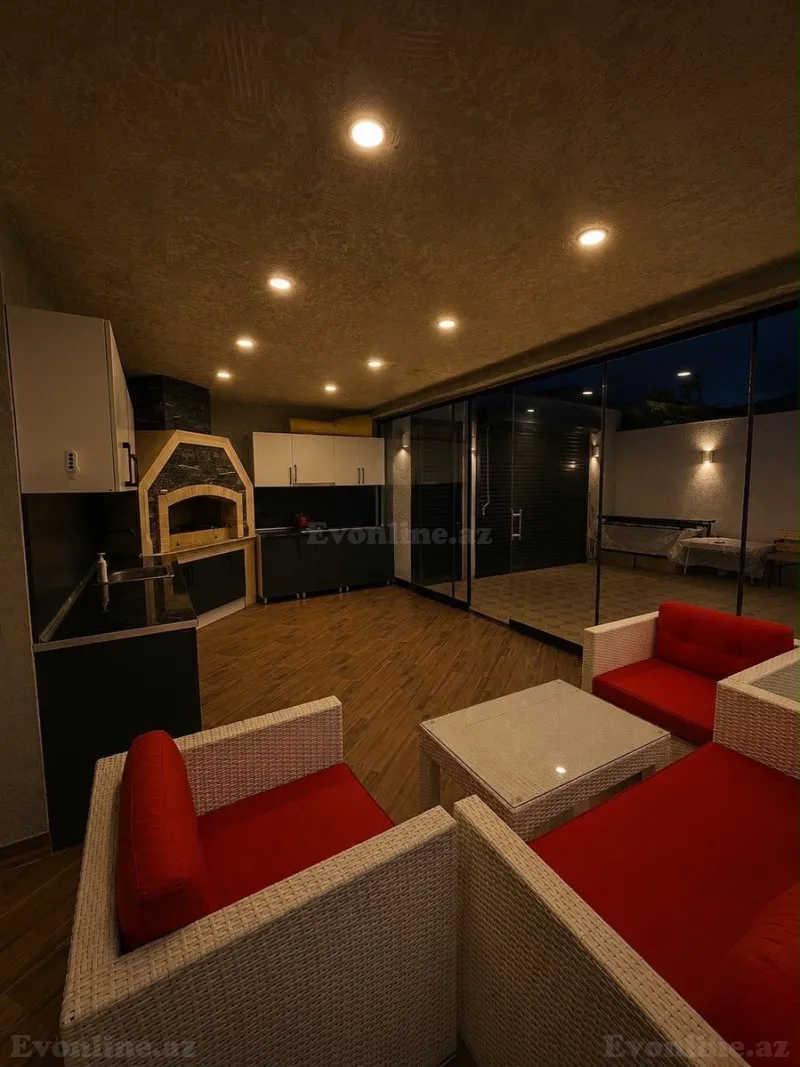 Kirayə verilir 4 otaqlı Həyət evi 140 m² Mərdəkan - şəkil 4