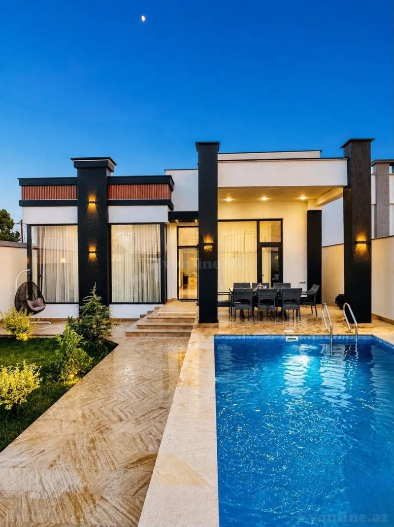 4 otaqlı Həyət evi 140 m² Mərdəkan Kirayə verilir