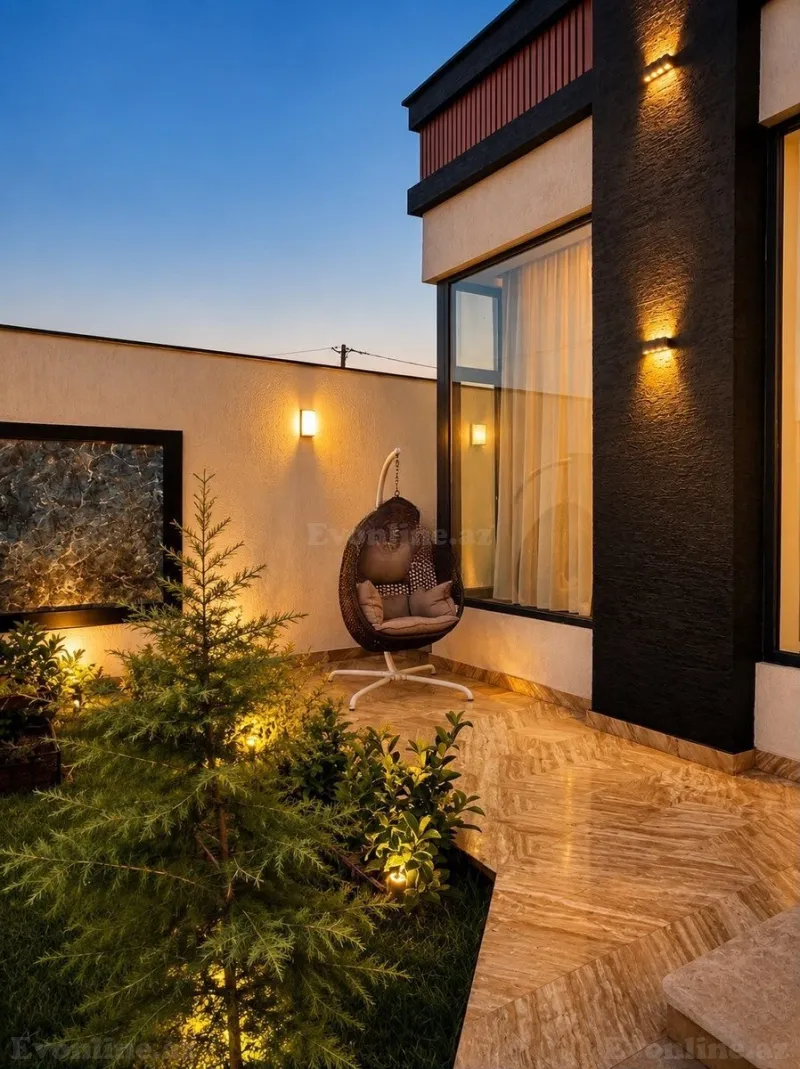 Kirayə verilir 4 otaqlı Həyət evi 140 m² Mərdəkan - şəkil 2