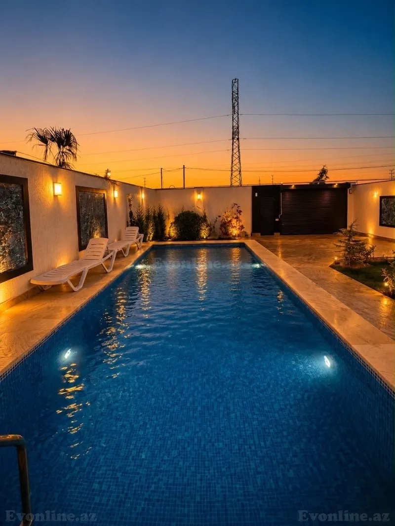 Kirayə verilir 4 otaqlı Həyət evi 140 m² Mərdəkan - şəkil 8