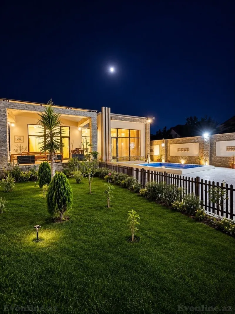 Kirayə verilir 5 otaqlı Həyət evi 145 m² Buzovna - şəkil 3