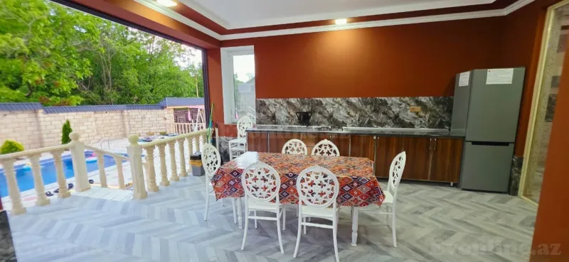 Kirayə verilir 3 otaqlı Həyət evi 120 m² Qəbələ - şəkil 15