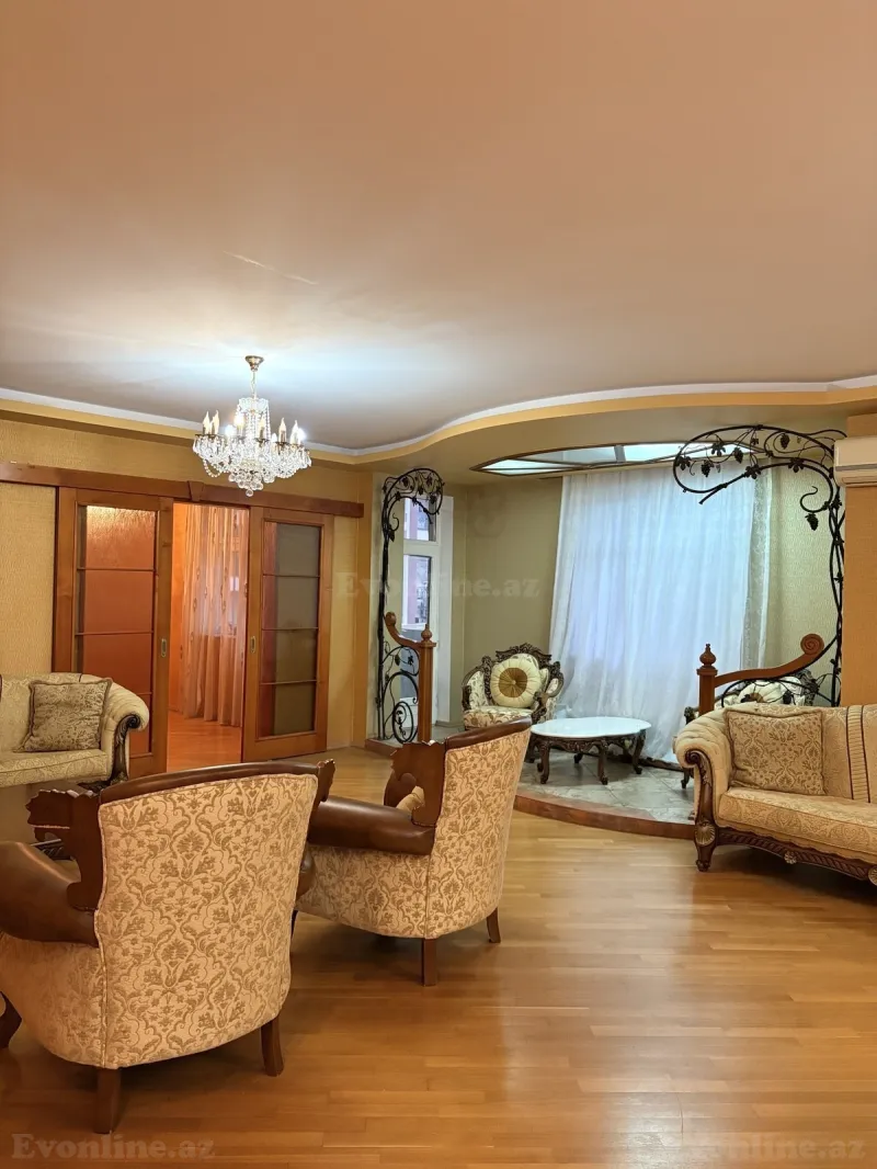 Kirayə verilir 5 otaqlı Mənzil Yeni tikili 240 m² Nəriman Nərimanov m. - şəkil 6