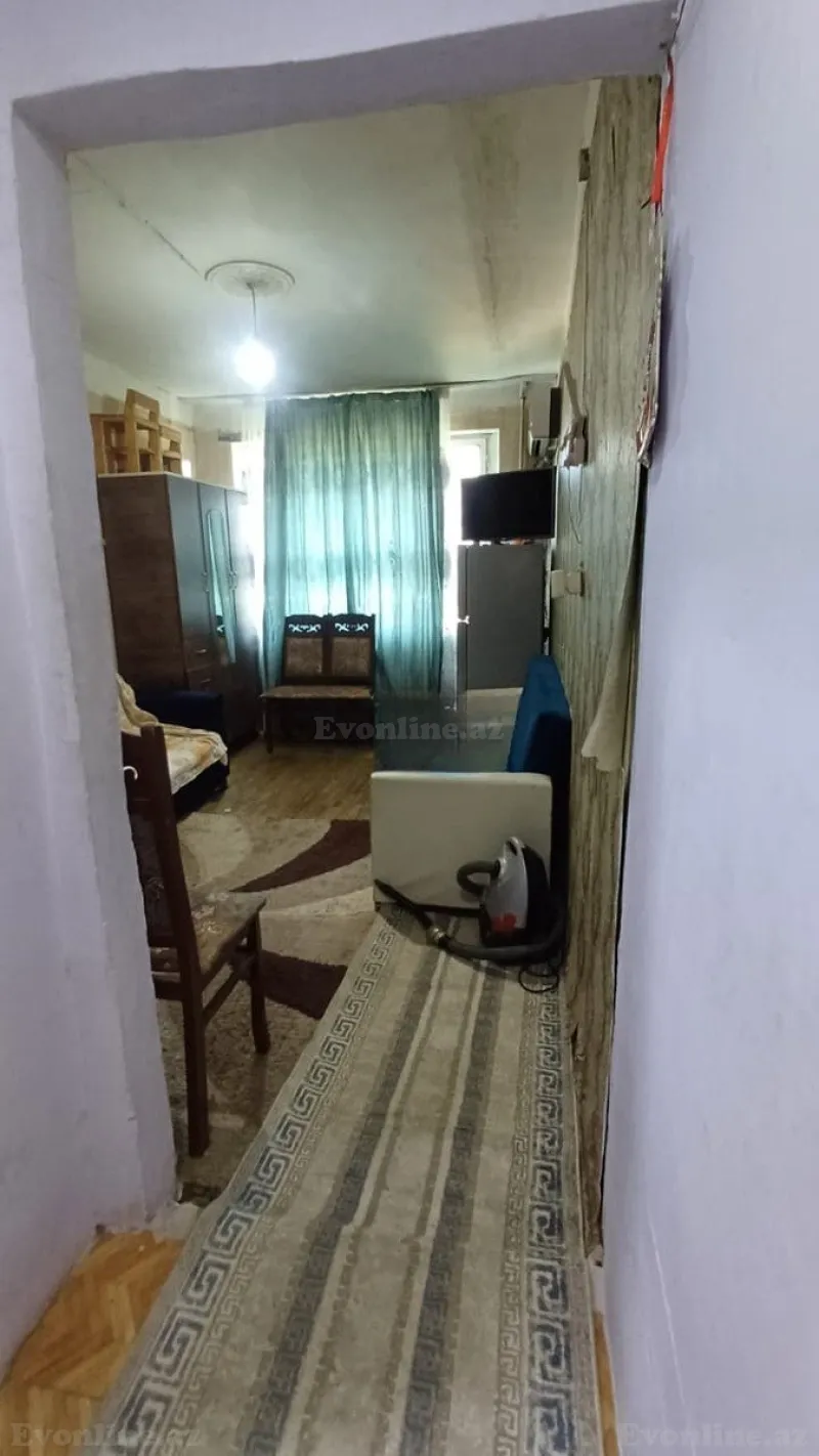Satılır 1 otaqlı Mənzil Köhnə tikili 17 m² Nizami r. - şəkil 2
