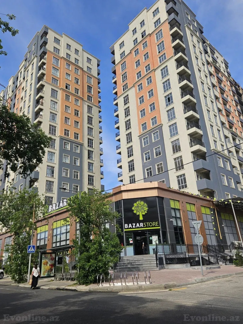 2 otaqlı Mənzil 47 m² Qara Qarayev m. Satılır
