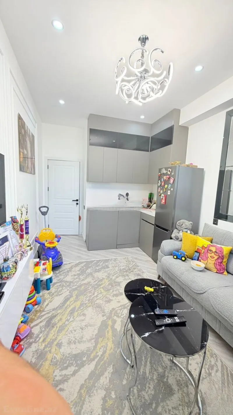 Satılır 2 otaqlı Mənzil Yeni tikili 47 m² Qara Qarayev m. - şəkil 4