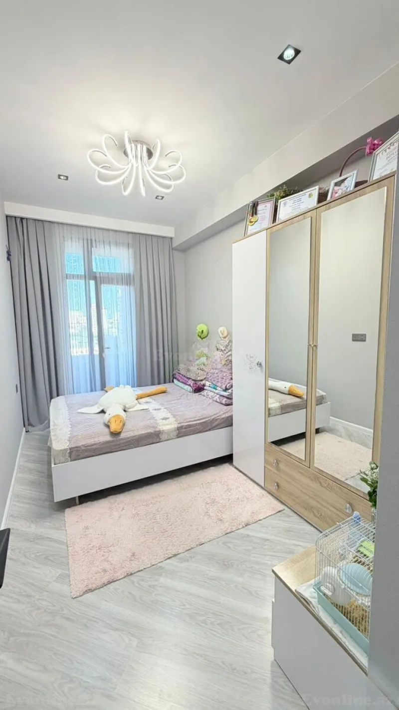 Satılır 2 otaqlı Mənzil Yeni tikili 47 m² Qara Qarayev m. - şəkil 6