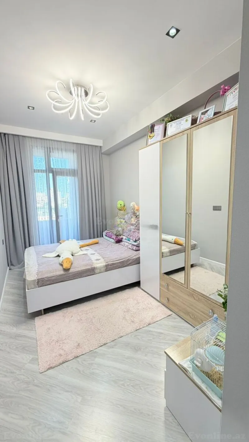 Satılır 2 otaqlı Mənzil Yeni tikili 47 m² Qara Qarayev m. - şəkil 7