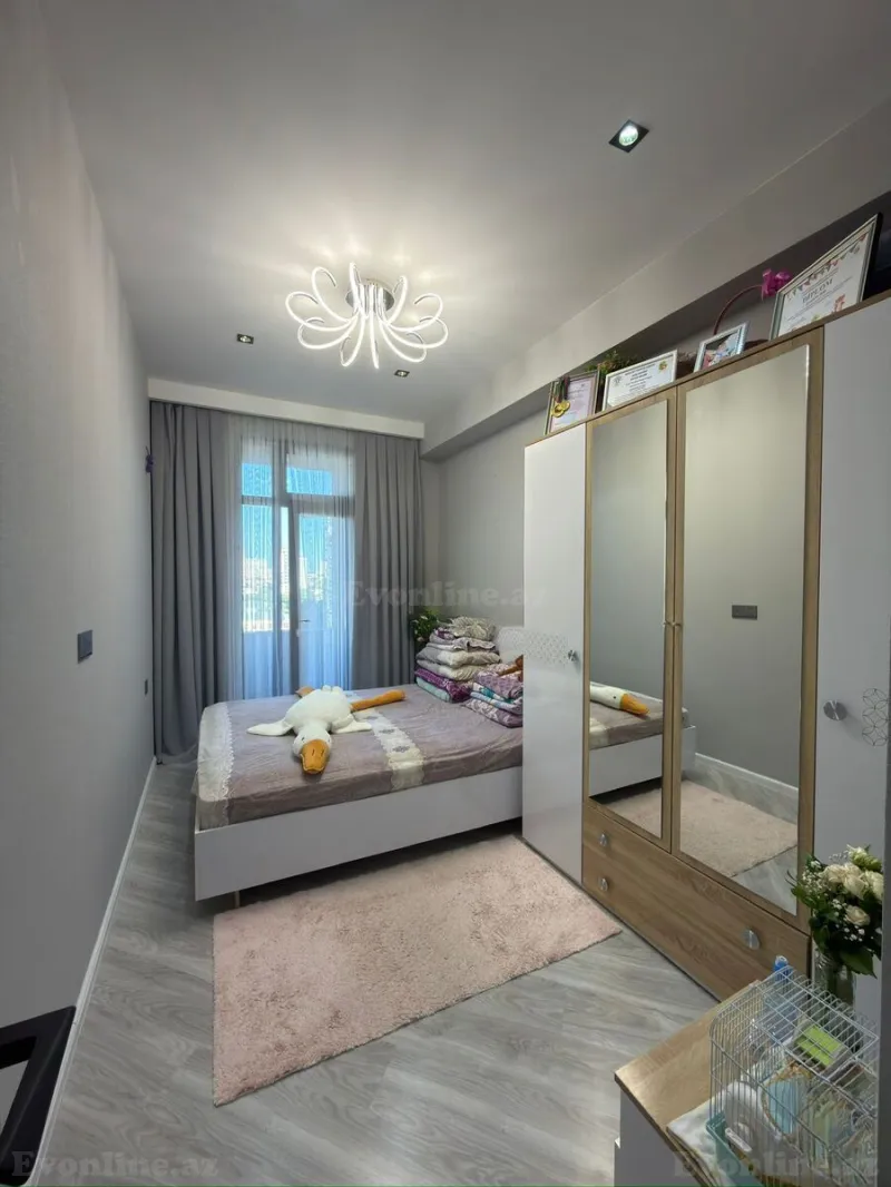Satılır 2 otaqlı Mənzil Yeni tikili 47 m² Qara Qarayev m. - şəkil 10