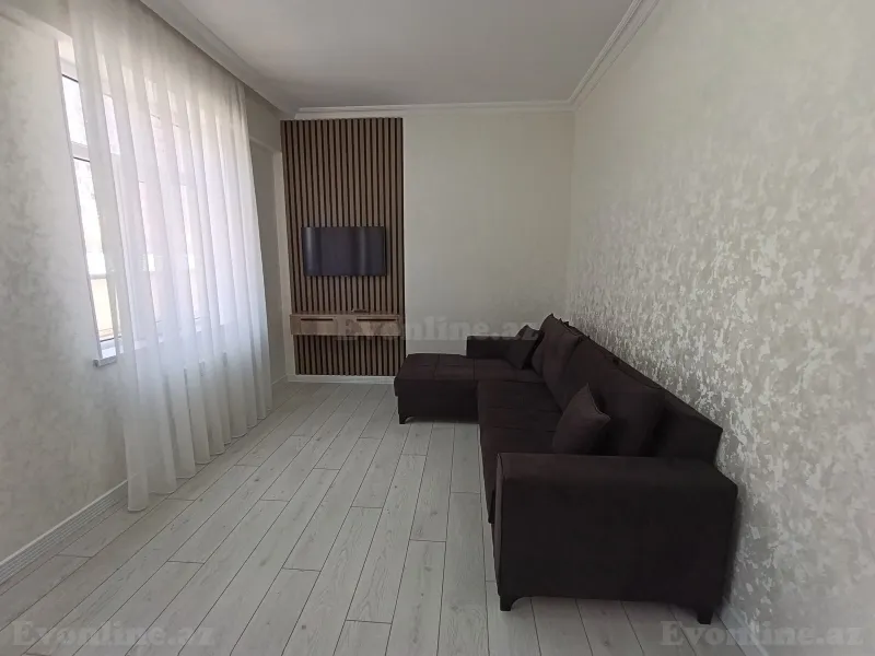 Kirayə verilir 2 otaqlı Mənzil Yeni tikili 91 m² Həzi Aslanov m. - şəkil 2