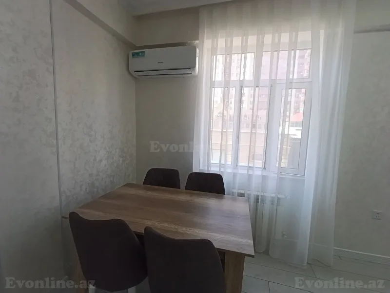 Kirayə verilir 2 otaqlı Mənzil Yeni tikili 91 m² Həzi Aslanov m. - şəkil 3