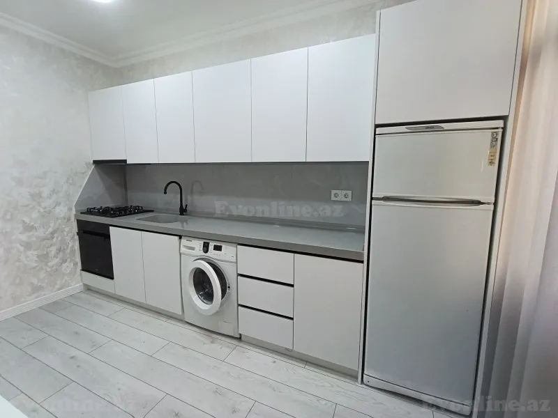 Kirayə verilir 2 otaqlı Mənzil Yeni tikili 91 m² Həzi Aslanov m. - şəkil 27