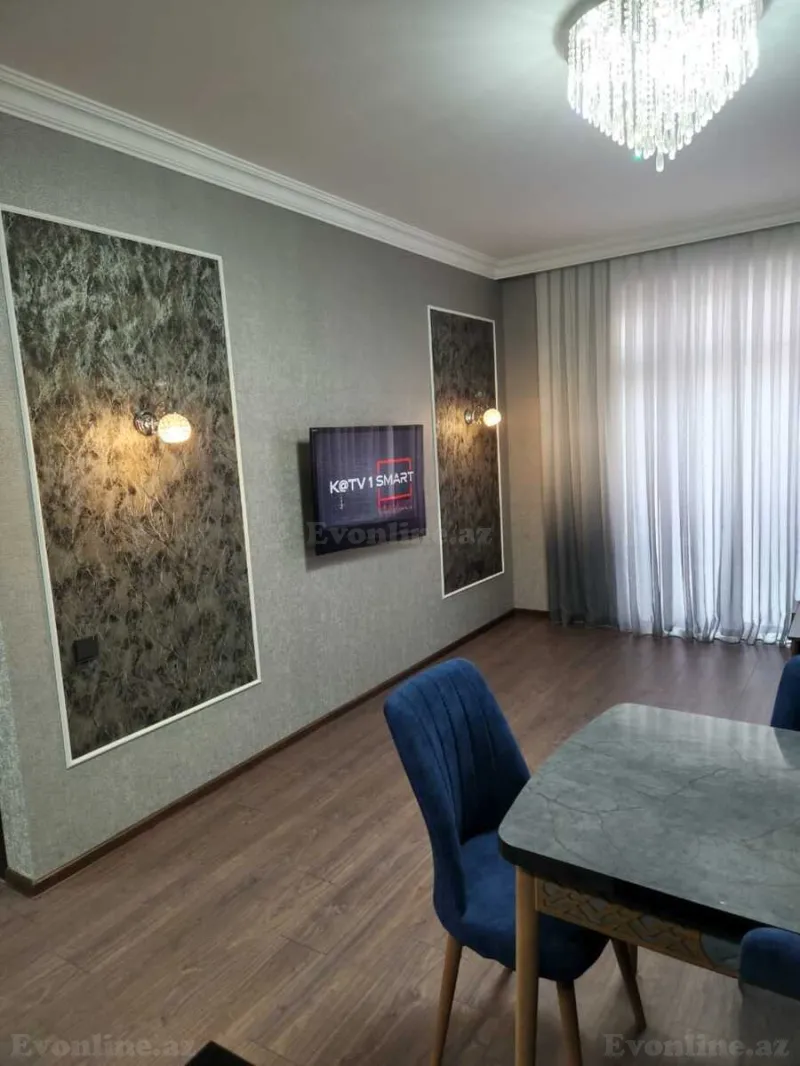 Kirayə verilir 2 otaqlı Mənzil Yeni tikili 68 m² 8 Noyabr m. - şəkil 3