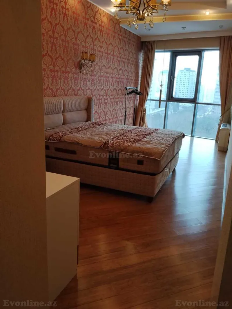 Kirayə verilir 4 otaqlı Mənzil Yeni tikili 220 m² Nizami m. - şəkil 5