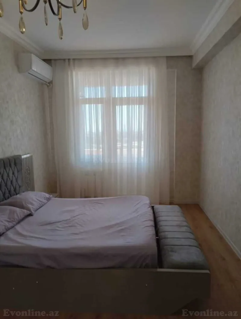Kirayə verilir 2 otaqlı Mənzil Yeni tikili 102 m² Qara Qarayev m. - şəkil 3