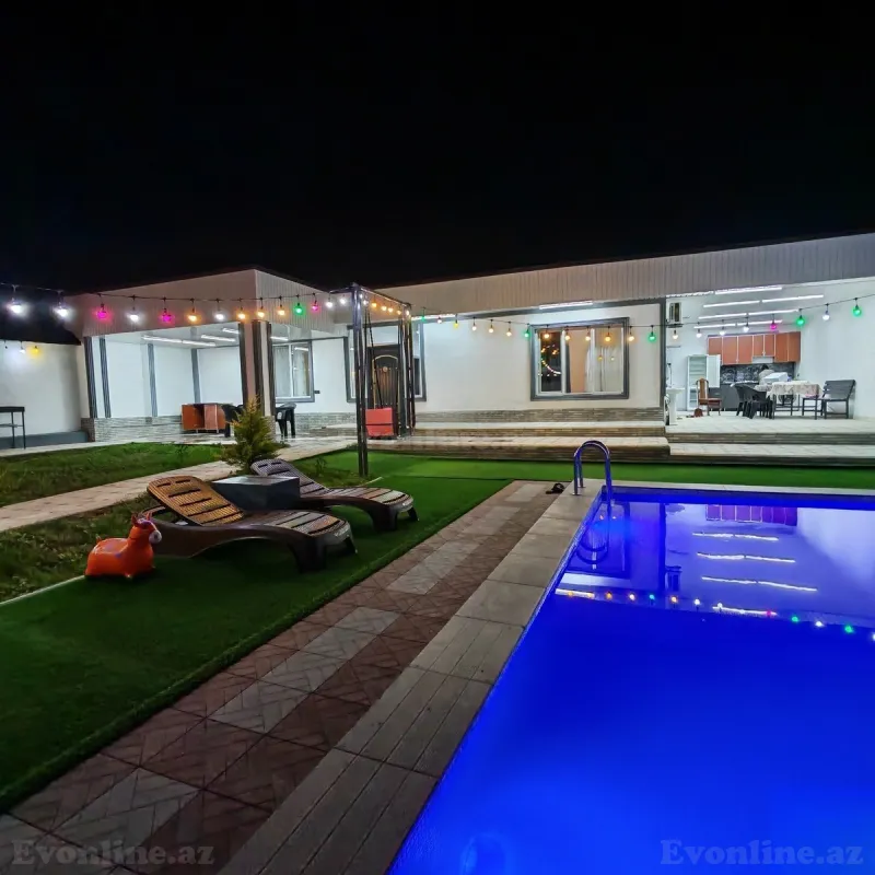 4 otaqlı Həyət evi 180 m² Qəbələ Kirayə verilir