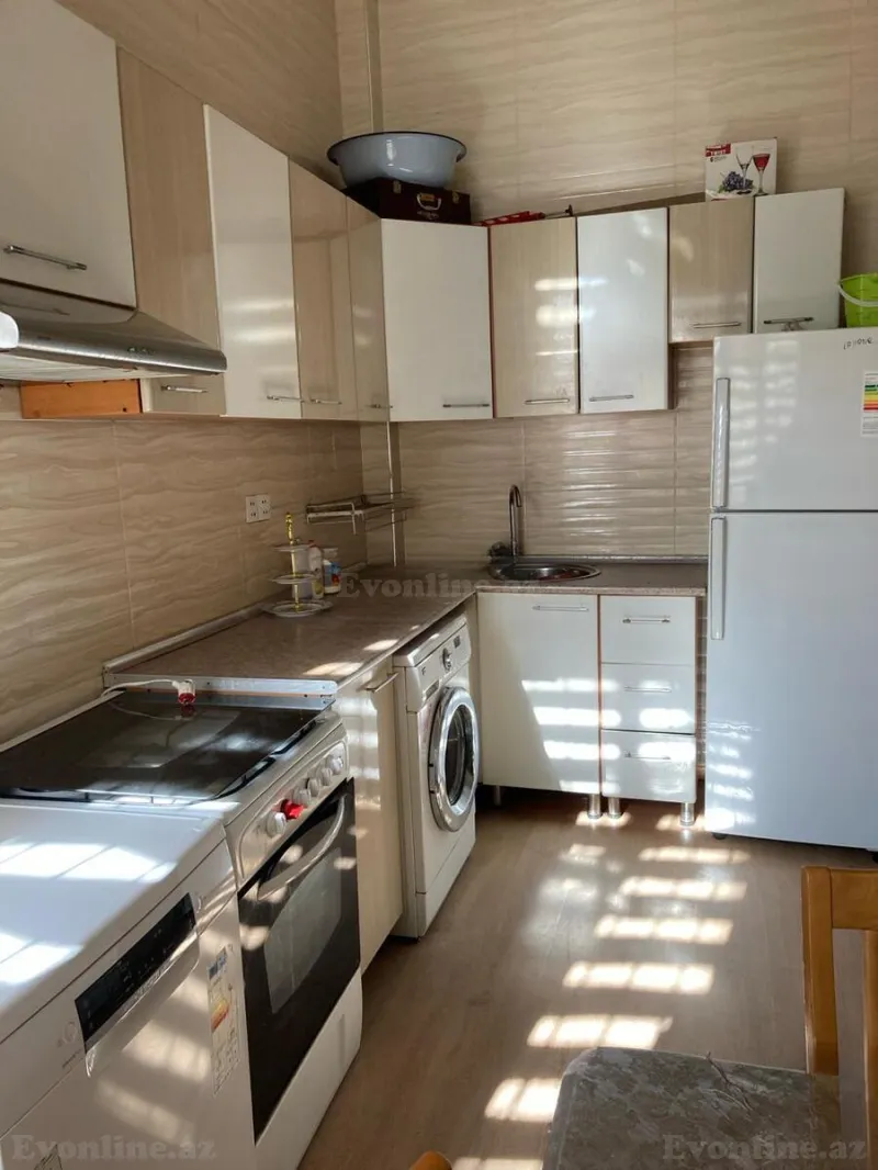 Kirayə verilir 3 otaqlı Mənzil Yeni tikili 70 m² Nəsimi r. - şəkil 8