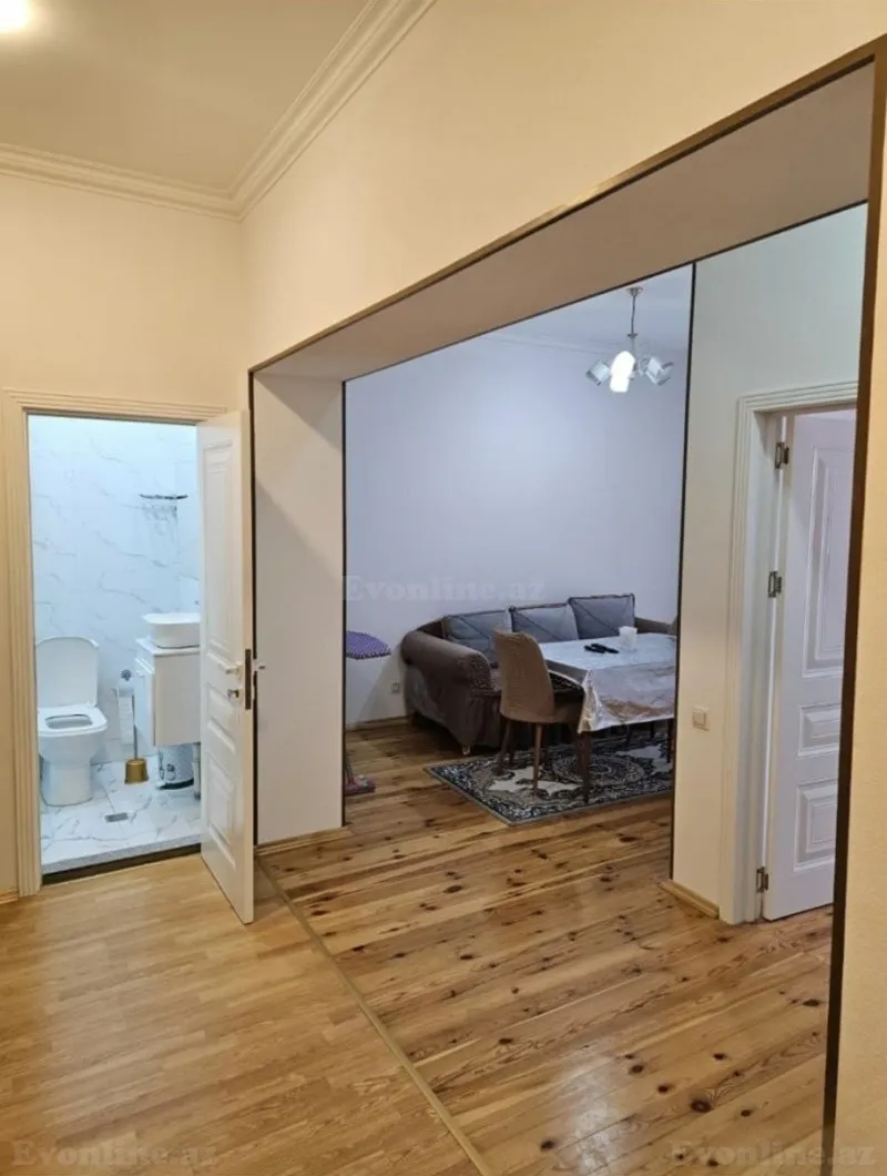 Satılır 2 otaqlı Mənzil Yeni tikili 55 m² Nəsimi r. - şəkil 2