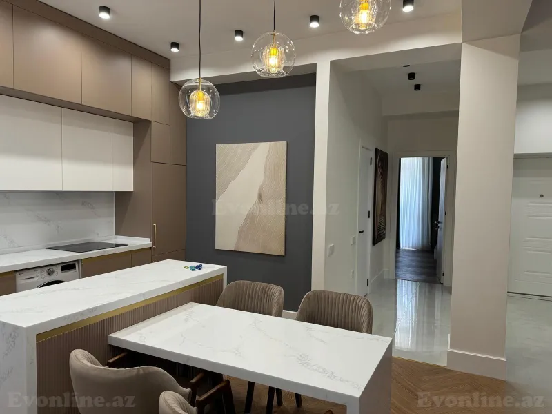 Kirayə verilir 2 otaqlı Mənzil Yeni tikili 75 m² Ağ şəhər - şəkil 3